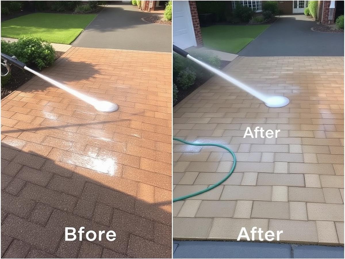 Driveway Cleaning & Sealing